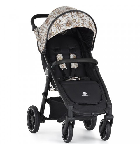 Petite&Mars Street2 RWS Black - wózek spacerowy do 22kg | Elegant Birds